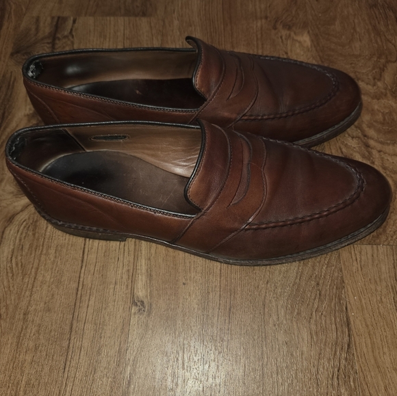 Allen Edmonds Randolph Penny Loafers Slip On Brown 11.5 D - Picture 3 of 7